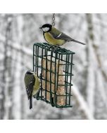 Energieblockhalter, Fettblockhalter, Metall Futterhalter, Energieblock Spender, Fettblöcke füttern, Gartenvögel füttern, Futterkorb Metall, Vogelfutterhalter, Fettblock ohne Netz, Vogelfutter Zubehör, Alles für Vögel, Vogelhaus Shop, vogelfreundlicher Gar