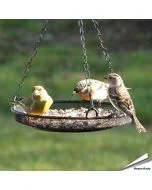 Hangender Metall-Futtertisch für Wildvögel - Online kaufen bei Alles für Vögel