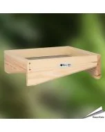 Grundfuttertisch für Bodenfresser | Lochblech | FSC 100%