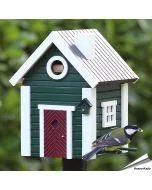 Multiholk Jagdhaus - Wildlife Garden ✔️ Nistkasten und Futterhaus in einem ✔️ Für kleine Gartenvögel ✔️ Inspiriert nach skandinavischem Design ➤ Kaufe online bei Alles für Vögel