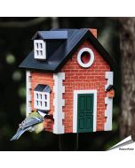 Multiholk Brick Cottage - Wildlife Garden ✔️ Nistkasten und Futterhaus in einem ✔️ Für kleine Gartenvögel ✔️ Inspiriert nach skandinavischem Design ➤ Bestelle bei Alles für Vögel