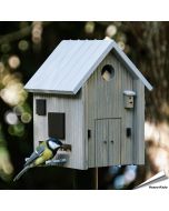 Multiholk Modern Nordic - Wildlife Garden ✔️ Nistkasten und Futterhaus in einem ✔️ Für kleine Gartenvögel ✔️ Inspiriert nach skandinavischem Design ➤ Bestelle bei Alles für Vögel