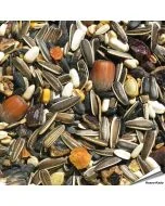 Premium-Eichhörnchenfutter für einheimische Eichhörnchen und sibirische Streifenhörnchen ✔️ Reichhaltige, rein pflanzliche Mischung ✔️ Mit wertvollen Vitaminen und Mineralstoffen ➤ Bestelle bei Alles für Vögel