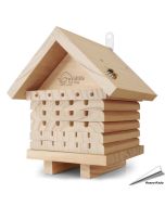 Nistkasten für Solitärbienen aus Holz, artgerechte Bauweise - Alles für Vögel