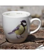 Kaffeetasse Kohlmeise-Motiv | Porzellan | Alles für Vögel