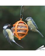 Robuster Meisenknödelhalter für Gartenvögel ✔️ Einfach zu befüllen & aufzuhängen ✔️ Ideal für Meisenknödel ohne Netz ➤ Bestelle bei Alles für Vögel