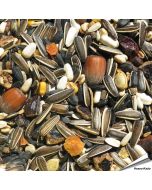 Premium-Eichhörnchenfutter für einheimische Eichhörnchen und sibirische Streifenhörnchen ✔️ Reichhaltige, rein pflanzliche Mischung ✔️ Mit wertvollen Vitaminen und Mineralstoffen ➤ Bestelle bei Alles für Vögel