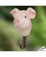 Kleiderhaken mit Schwein-Motiv | Alles für Vögel