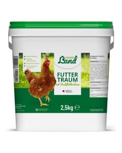 Delikatesse für Hühner und Wachteln | Futtertraum | 2.5 kg