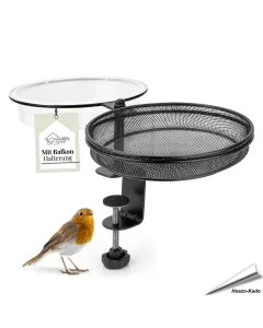 Eichhörnchen Metall Vogelfutterspender – Mesh-Design Mit Kette, Für Ca. 5 Tassen Saat