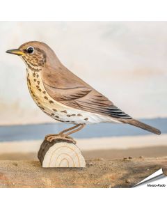 Singdrossel (Turdus philomelos) | Handgeschnitzt | Online kaufen - Alles für Vögel