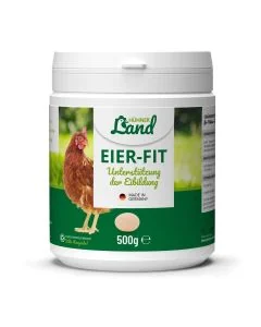 Eier-Fit unterstützt die Eibildung & Legeleistung ✔️ Futterzusatz für gesunde Eier ✔️ Geeignet für Hühner und Wachteln ✔️ 100% natürlich ➤ Bestelle online bei Alle für Vögel