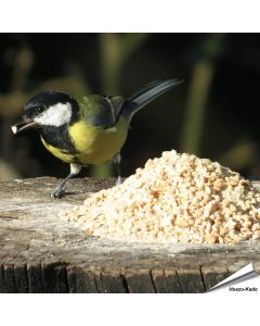 Gehackte Erdnüsse für Wildvögel - Nahrhafte und energiereiche Ergänzung - Alles für Vögel