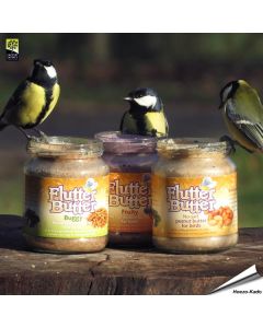 Flutter Butter™ - Erdnussbutter für Vögel - Set (3 x 330g)