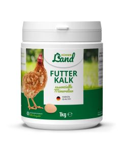Futterkalk - Natürliche Nahrungsergänzung für Hühner ✔️ Hochwertige Calciumquelle ✔️ Essenzielle Mineralien ✔️ Gegen Mangelerscheinungen ➤ Bestelle online auf www.allesfuervoegel.de