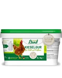 Kieselgur von HÜHNER Land ist ein 100%tiges Naturprodukt ✔️ Für Stall, Garten oder Hof ✔️ Bindet Feuchtigkeit zuverlässig ✔️ Angenehmes Stallklima ✔️ Jetzt kaufen auf www.allesfuervoegel.de