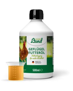 Futteröl für Hühner mit Leinöl