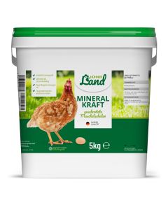 HÜHNER Land Mineral Kraft bei Alles für Vögel kaufen ✔️ Optimale Calciumversorgung für stabile Eierschalen & gesunde Hühner ➤ Jetzt online bestellen!