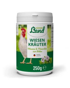 HÜHNER Land Wiesenkräuter Mix für Hühner (250g)