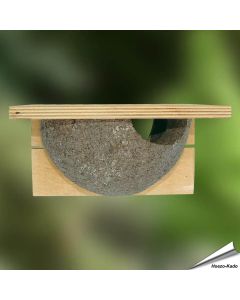 Nisthilfe Mehlschwalbe einzeln | Schalenförmig | Holzbeton