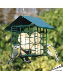 Meisenknödel / Energieblock Futterhaus (grün)
