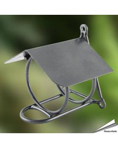 Erdnussbutter-Glashalter aus Metalldraht - Alles für Vögel