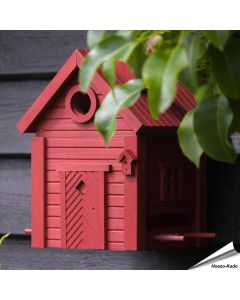 Multiholk - Rote Erde | Nistkasten und Futterhaus | Alles für Vögel