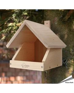 Amsel Nistkasten aus Holz | Halbhöhle | nach NABU | Alles für Vögel