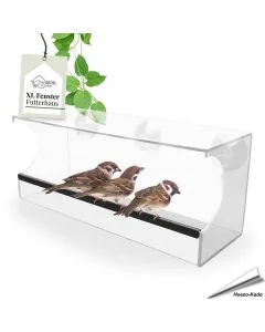 Fenster-Futterhaus Family von Wildlife Home online bestellen? www.allesfuervoegel.de