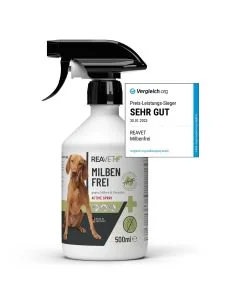 ReaVET Milben Frei Spray für Haustiere (500ml)