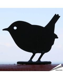 Schattenriss - Zaunkönig