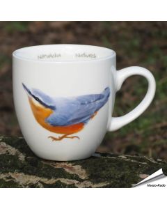 Teebecher mit Kleiber Motiv von Maler Elwin van der Kolk