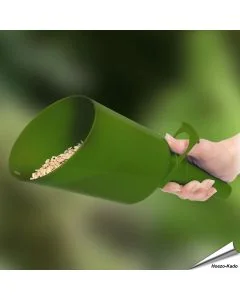 Futterschaufel mit Fülltrichter (grün)