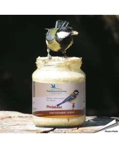 Spezielle Erdnussbutter für Wildvögel - Original ✔️ Kein Salz hinzugefügt ✔️ Empfohlen von NABU / LBV ✔️ Kalorienreiche Köstlichkeit für Gartenvögel ➤ Online bestellen auf www.allesfuervoegel.de