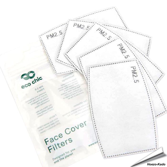 Austauschbare Filter PM2.5 für Mundschutz (5 Stück)