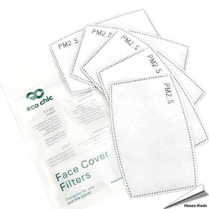 Austauschbare Filter PM2.5 für Mundschutz (5 Stück)