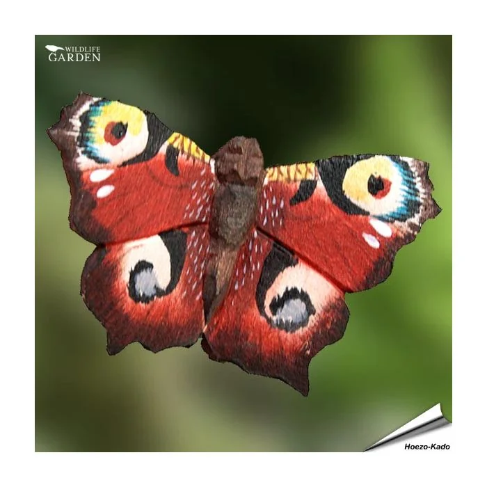 DecoButterfly - Koelkast Magneet - Dagpauwoog