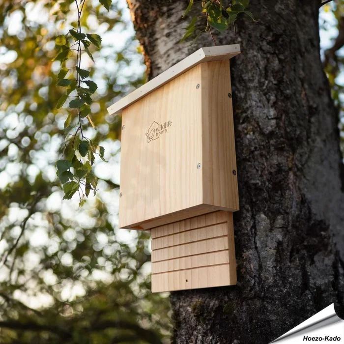 Fledermauskasten mit Metalldach - Jetzt bestellen auf www.allesfuervoegel.de