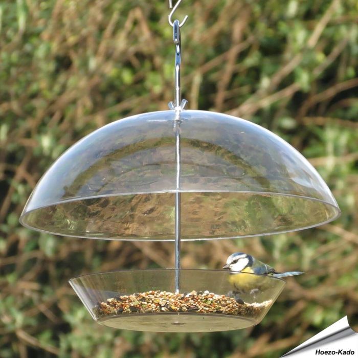 Futterhaus für Gartenvögel (transparent)