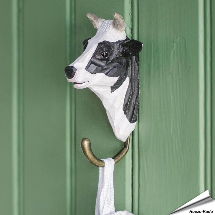 Kleiderhaken - Holsteiner Kuh | Handgefertigt | Alles für Vögel