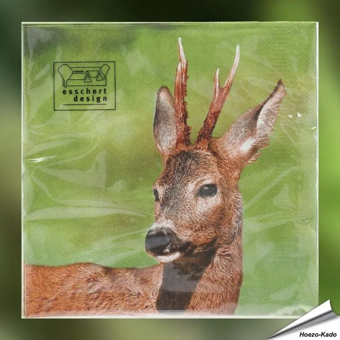 Servietten - Reh - Motiv | 20 Stück | Alles für Vögel