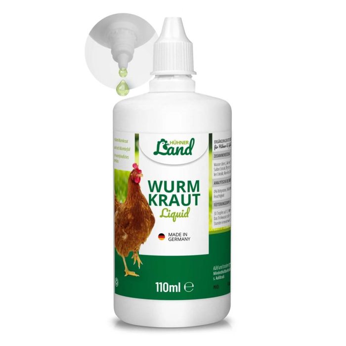Wurmkraut Liquid für Hühner (110ml)