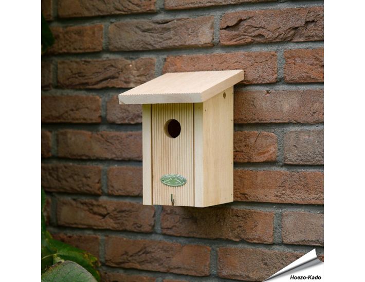 Vogelhaus Aus Zedernholz - Natürliches Nisthaus Für Zaunkönige Und Kleine Vögel