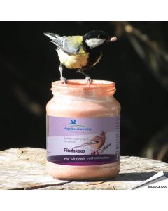 Spezielle Erdnussbutter für Wildvögel - Waldbeeren ✔️ Kein Salz hinzugefügt ✔️ LBV / NABU ✔️ Kalorienreiche Köstlichkeit für Gartenvögel  ➤ Bestellen auf www.allesfuervoegel.de