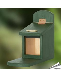 Eichhörnchen-Futterhaus aus Holz - Speziell für einheimische Eichhörnchen entwickelt - Alles für Vögel