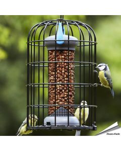 LokTop® - Erdnussfuttersäule mit Schutzkorb
