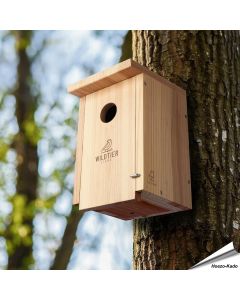 Nistkasten für den Star und Buntspecht | nach NABU | Alles für Vögel