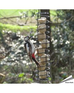 XL Metall-Meisenknödelspender (schwarz)