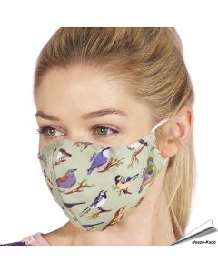 Wiederverwendbarer Mundschutz - Wildvögel