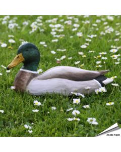 Stockente Erpel | Handgeschnitzter Holzvogel - DecoBird
